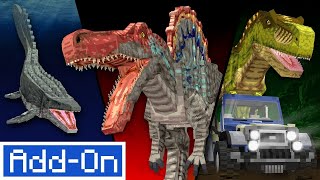 Minecraft Marketplace Showcase  Paleocraft Dinosaur Breakout by CompyCraft [upl. by Nyladnar]