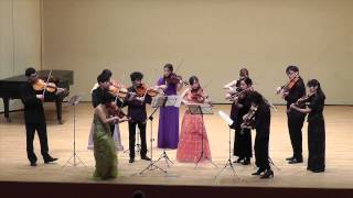 BSmetana  Vltava arranged for 4 violas by Mamiko Kobayakawa [upl. by Pickering38]