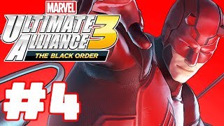 Marvel Ultimate Alliance 3  Walkthrough Part 4  Venom Boss Fight Nintendo Switch Gameplay [upl. by Zippel]