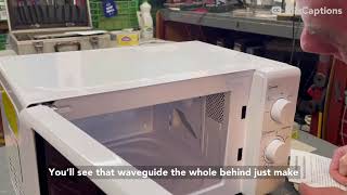 Kitchenwareonline  How to Change a Waveguide Cover Microwave Service Company Ltd [upl. by Art447]