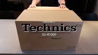 Unboxing a Technics SUR1000 Integrated Amplifier [upl. by Pammy167]