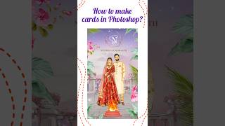 Create Wedding Invitation Card Online Free  Customize Digital Card Invitations in Photoshop [upl. by Yelnikcm]