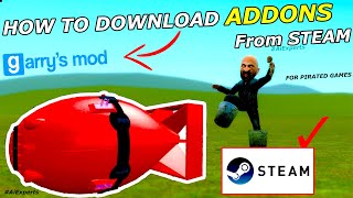 How to install ADDONS from Steam Workshop For FREE  Garrys MOD [upl. by Hillery890]