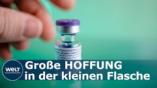 CORONAIMPFUNG Diese Nebenwirkungen können beim BiontechImpfstoff auftreten [upl. by Marcellus]