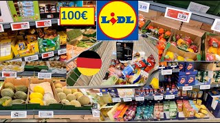 🇩🇪 100€ Grocery Shopping at Lidl in Germany turn ENGLISH SUBTITLES ON [upl. by Berny782]