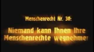 Menschenrecht Nr 30 Niemand kann Ihnen Ihre Menschenrechte wegnehmen [upl. by Hayidan562]