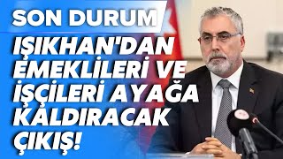 Temmuzda ne olacak Bakan Vedat Işıkhan asgari ücret ve emekli maaşları sorusunu yanıtladı [upl. by Ellenuahs636]