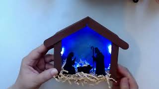 DIY Dollar Tree Nativity Scene  Christmas 2022 [upl. by Macilroy]