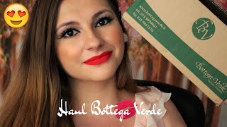 Haul Bottega Verde  Prime Impressioni [upl. by Lindell194]