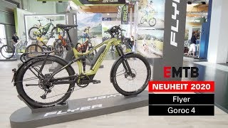 Flyer Goroc 4 EMTBVideo zur 2020erNeuheit Eurobike 2019 [upl. by Nagy502]