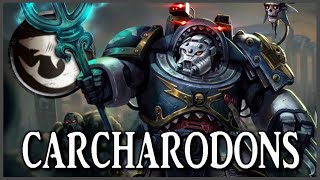 CARCHARODONS  Void Hunters  Warhammer 40k Lore [upl. by Akinor]