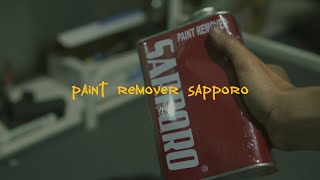 Cara Menggunakan Paint Remover Sapporo  Unboxing amp Tutorial [upl. by Krigsman]