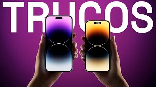 14 TRUCOS para usar tu iPhone nivel PRO [upl. by Andrej740]