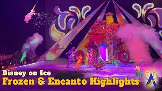 Highlights from Disney on Ice Presents Frozen amp Encanto [upl. by Vallie166]