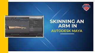 Skinning an Arm in Autodesk Maya [upl. by Karr]