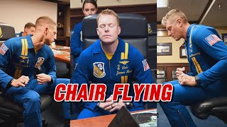 Why quotChair Flyingquot is a Must Before Every Blue Angels Performance [upl. by Haldis]