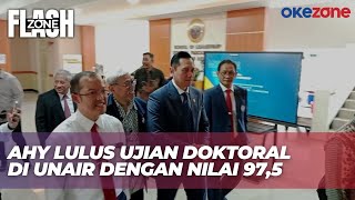 AHY Lulus Ujian Disertasi Doktoral dengan Nilai Tertinggi 975 di Universitas Airlangga [upl. by Ginsberg71]