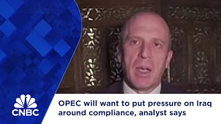 OPEC will want to put pressure on Iraq around compliance analyst says [upl. by Trenna]