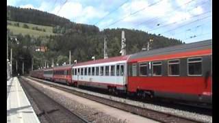 Semmeringbahn zwei ÖBB ICs 29062007 [upl. by Troth]