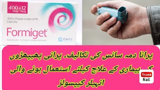 Formiget BudesonideFormoterol Fumarate Dihydrate 400mcg12 mcg Uses Side Effects Dossage In Urdu [upl. by Eldrid]