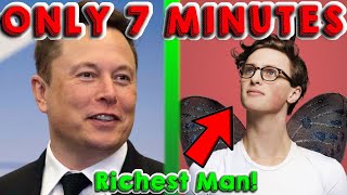 This YouTuber Became The Richest Man In The World For 7 Minutes  Max Fosh [upl. by Lucilla]