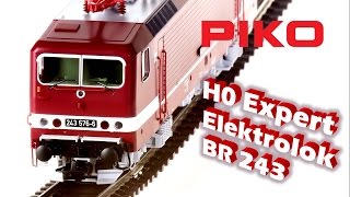 PIKO V026 H0 Expert ELok BR 243  Modellvorstellung [upl. by Nico]