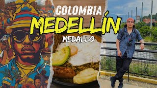 MEDELLÍN La ciudad más chévere de COLOMBIA  City tour Metrocable plaza Botero bandeja paisa [upl. by Alysia]