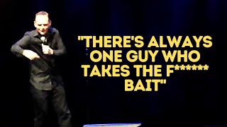 Bill Burr Shutting Down a Heckler in the Most Genius Way Possible [upl. by Tanney]