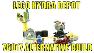 LEGO MARVEL SUPERHEROES 76017 ALTERNATIVE BUILD HYDRA DEPOT [upl. by Thorma]