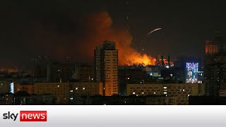 Ukraine crisis Heavy fighting and blasts in Kyiv as troops descend on capital [upl. by Pride148]