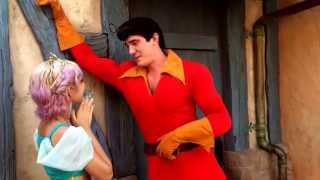 Gaston at Disney World 7514 quotThe words youre looking for are wow followed by thank youquot [upl. by Penthea804]