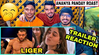 LIGER TRAILER REACTION  Vijay Deverakonda  Ananya Panday  Shubham kumar  Three Jokers [upl. by Gardal]