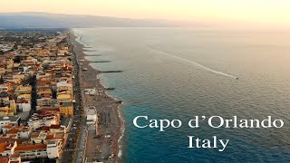 Capo dOrlando Sicily Italy 4K drone video [upl. by Mandie]