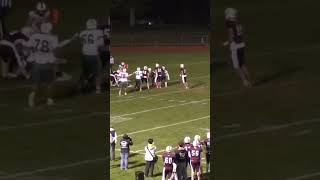 Ethan Closson 2 yard touchdown run for Old Town against Foxcroft on 101824 [upl. by Thorvald247]