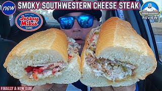 Jersey Mikes® Smoky Southwestern Cheese Steak Review 🧀🥩  NEW SUB Alert  theendorsement [upl. by Teece]