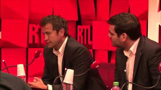 Fabien Galthié et Matthieu Lartot Linvité du jour du 22042014 dans A La Bonne Heure  RTL  RTL [upl. by Varian113]