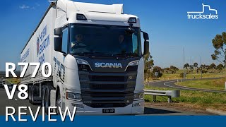 Scania R 770 2021 Review  trucksales [upl. by Nimrac]