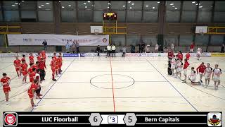 Match LUC 1ère ligue  LUC Floorball  Bern Capitals 20012024 [upl. by Munt]