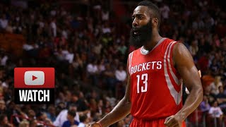 James Harden Full Highlights at Heat 20141104  25 Pts 10 Ast 9 Reb 2 Blks [upl. by Eiramana]