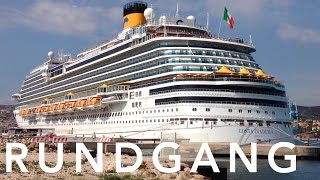 Costa Diadema  Rundgang [upl. by Irtimed]