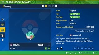 Shiny Shaymin is Legal in Pokemon Scarlet and Violet Heres How [upl. by Eniamart]