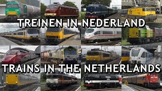 Treinen in Nederland 2014 mega treinen compilatie [upl. by Engen]