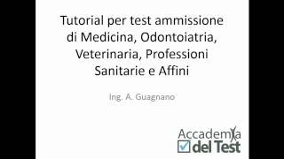 Esercizi di logica per test di ammissione di medicina odontoiatria professioni sanitarie [upl. by Eran]