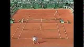 Part 2 Boris Becker vs Stefan Edberg French Open 1989 Semi final Highlights [upl. by Amand820]