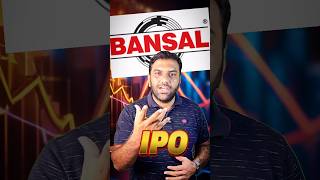 Bansal Wire IPO  Last Chance  Grey Market Premium  Listing Gain ytshots shorts [upl. by Bonns]