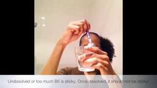 Part 1 of 2 Make Liquid Panthenol Using B5 Powder [upl. by Mariquilla]