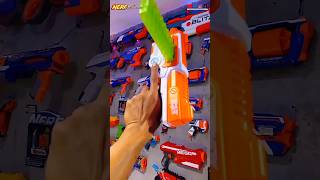 NERF FAKE GUN  PROBEMOS su POTENCIA nerf short juguetesnerf [upl. by Yelha]