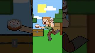 This is how cakes are really made🤢🤮🎂 minecraftcartoon subscribers 2danimation loop fun [upl. by Eirroc]