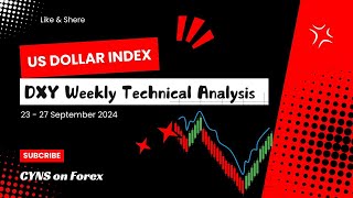 DXY  US Dollar Weekly Technical Analysis for 23  27 September 2024 by CYNS on Forex [upl. by Acalia414]