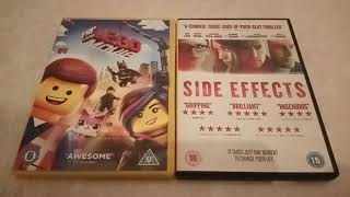 The Lego Movie And Side Effects UK DVD Unboxing [upl. by Evalyn686]